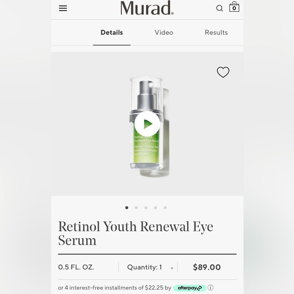 MURAD | Resurgence | Retinol Youth Renewal Eye Serum (Brand New!)💘 - Picture 8 of 15